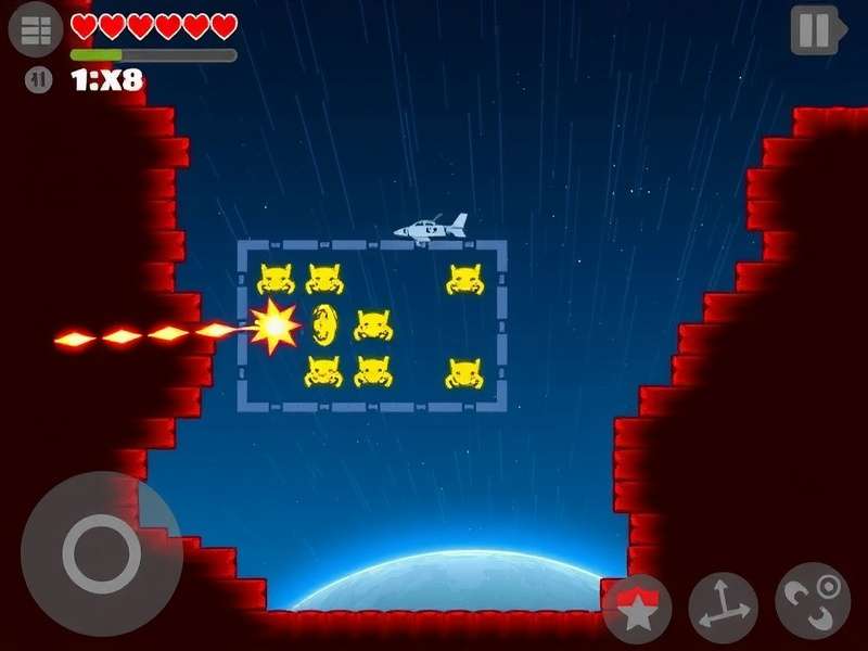 Space Invaders Elite Gameplay Screenshot